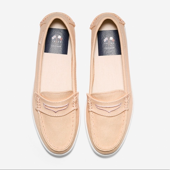 cole haan canvas loafers
